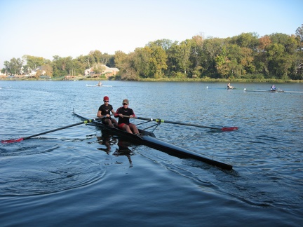 Landon in Bow of NC State Pair